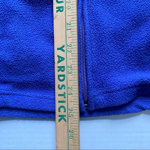 🐆 Oakley Zip Fleece Jacket with Front Side Pockets, Thumb Holes, Wide Collar - Picture 6 of 11